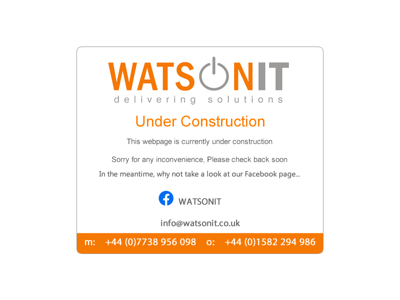 WATSONIT Facebook Page.